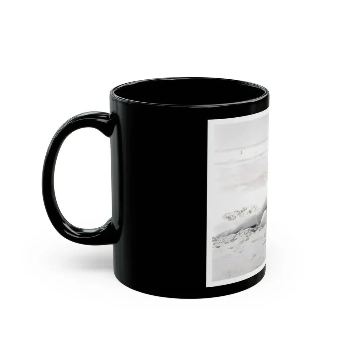Joan Collins #347 (Vintage Female Icon) Black Coffee Mug - Go Mug Yourself