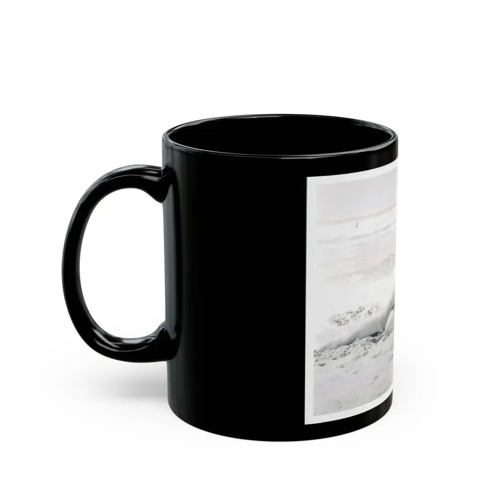 Joan Collins #347 (Vintage Female Icon) Black Coffee Mug - Go Mug Yourself