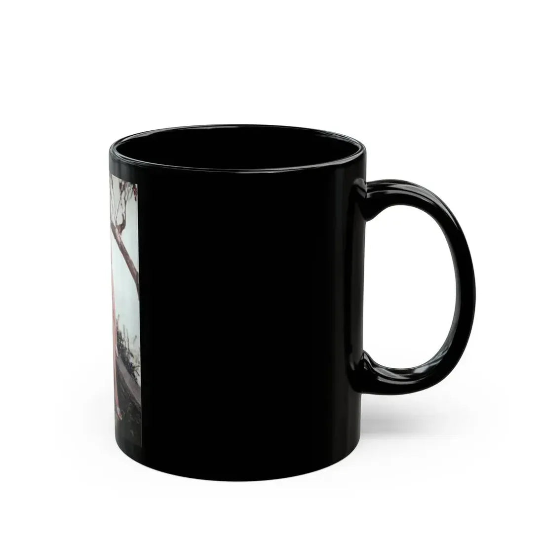 Joan Collins #35 (Vintage Female Icon) Black Coffee Mug - Go Mug Yourself