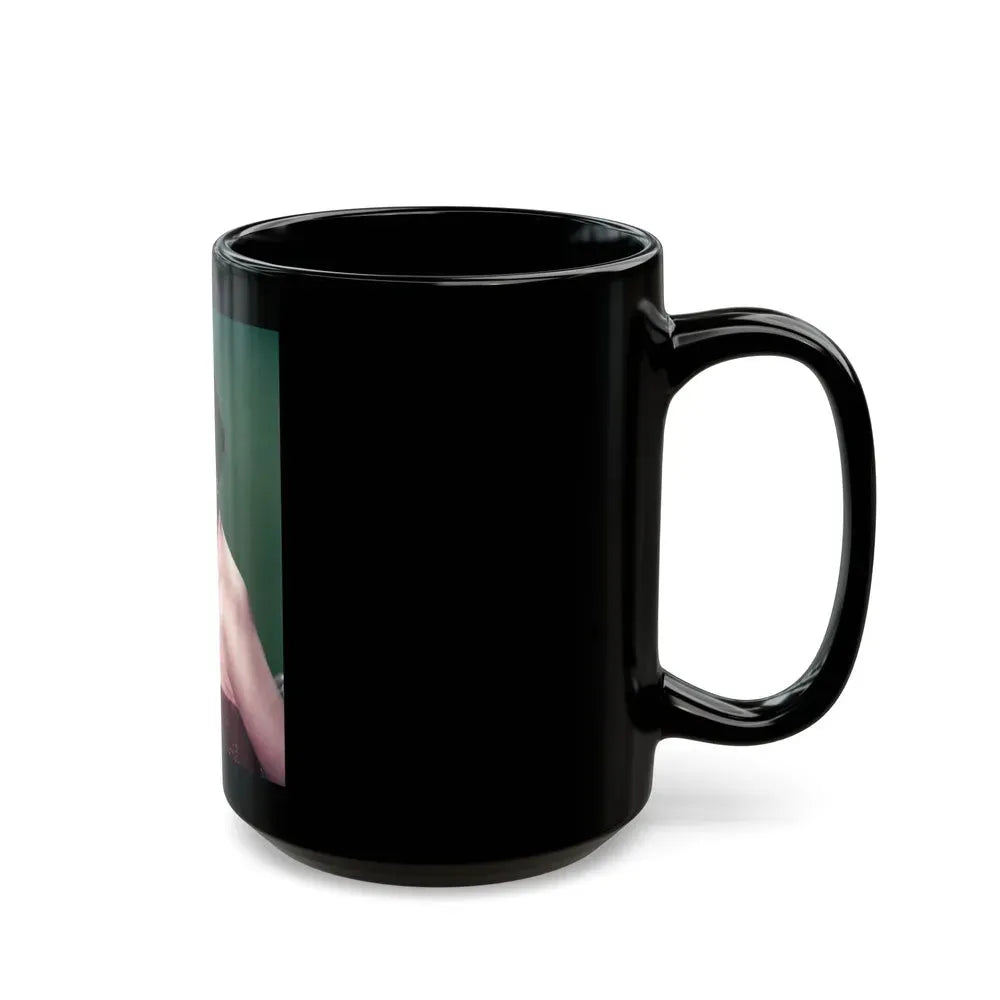 Joan Collins #354 1 (Vintage Female Icon) Black Coffee Mug - Go Mug Yourself