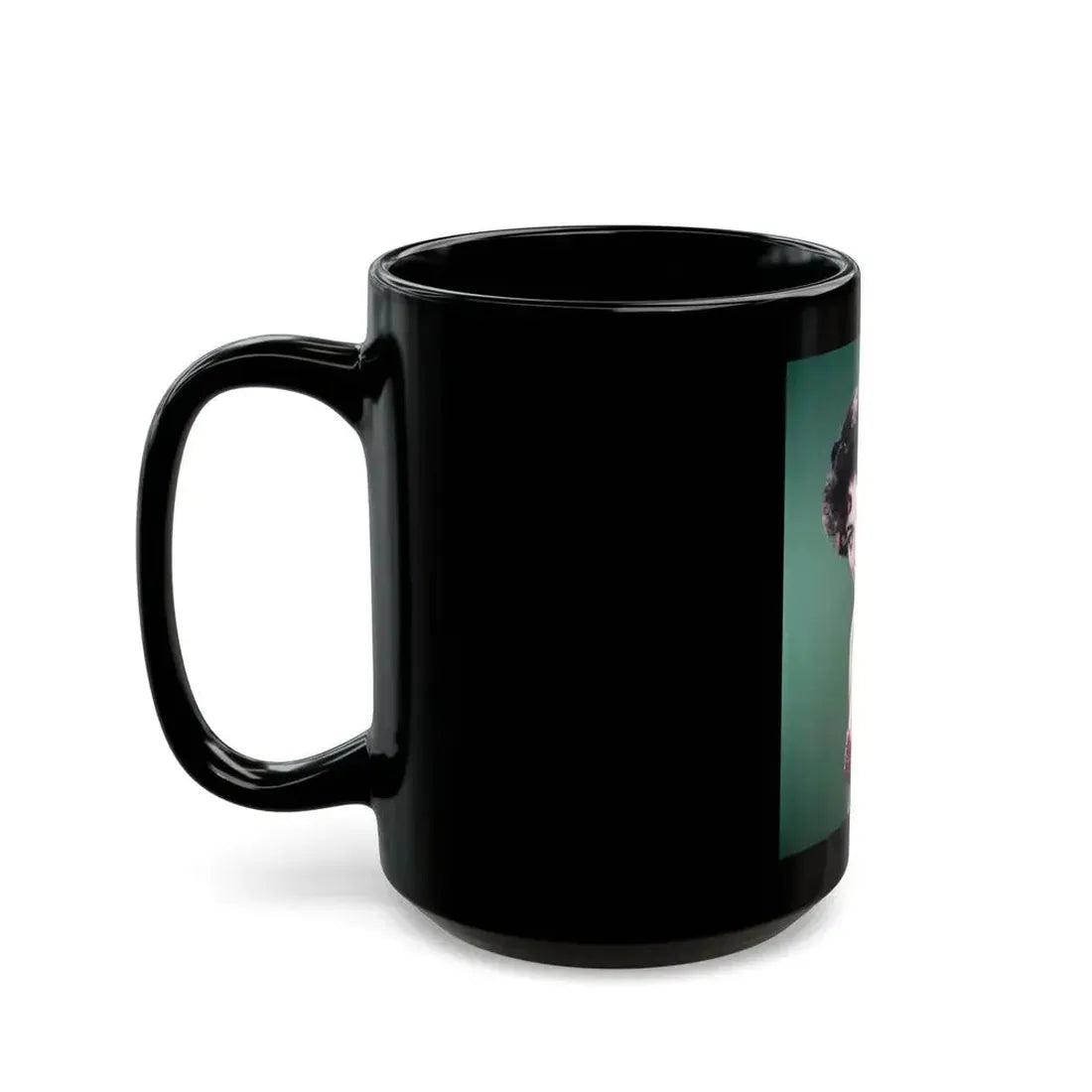 Joan Collins #354 1 (Vintage Female Icon) Black Coffee Mug - Go Mug Yourself