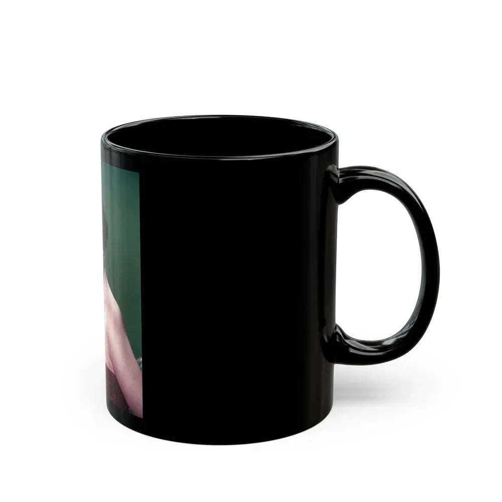 Joan Collins #354 1 (Vintage Female Icon) Black Coffee Mug - Go Mug Yourself
