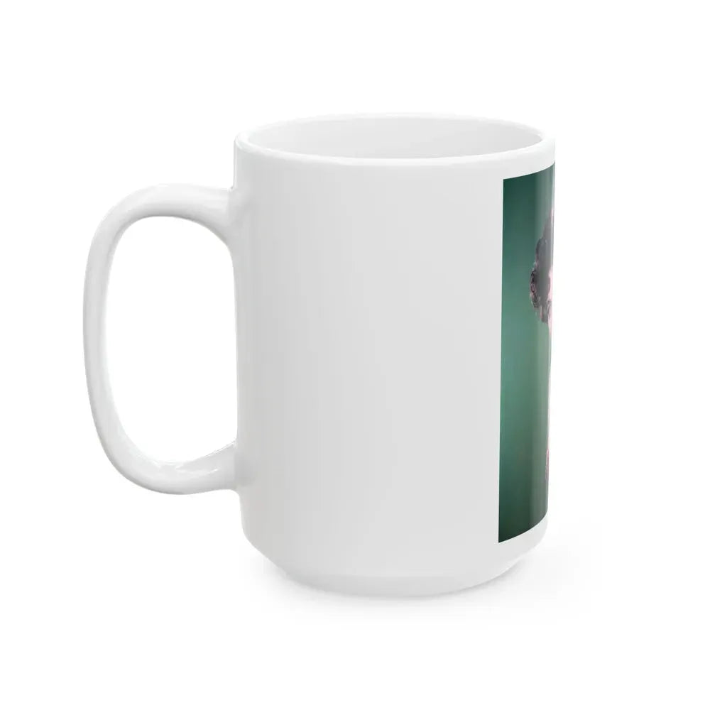 Joan Collins #354 1 (Vintage Female Icon) White Coffee Mug - Go Mug Yourself