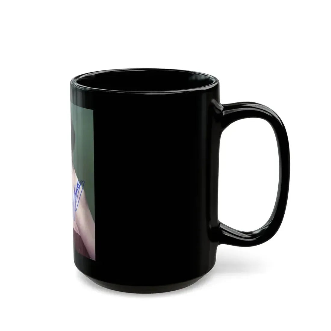 Joan Collins #354 (Vintage Female Icon) Black Coffee Mug - Go Mug Yourself