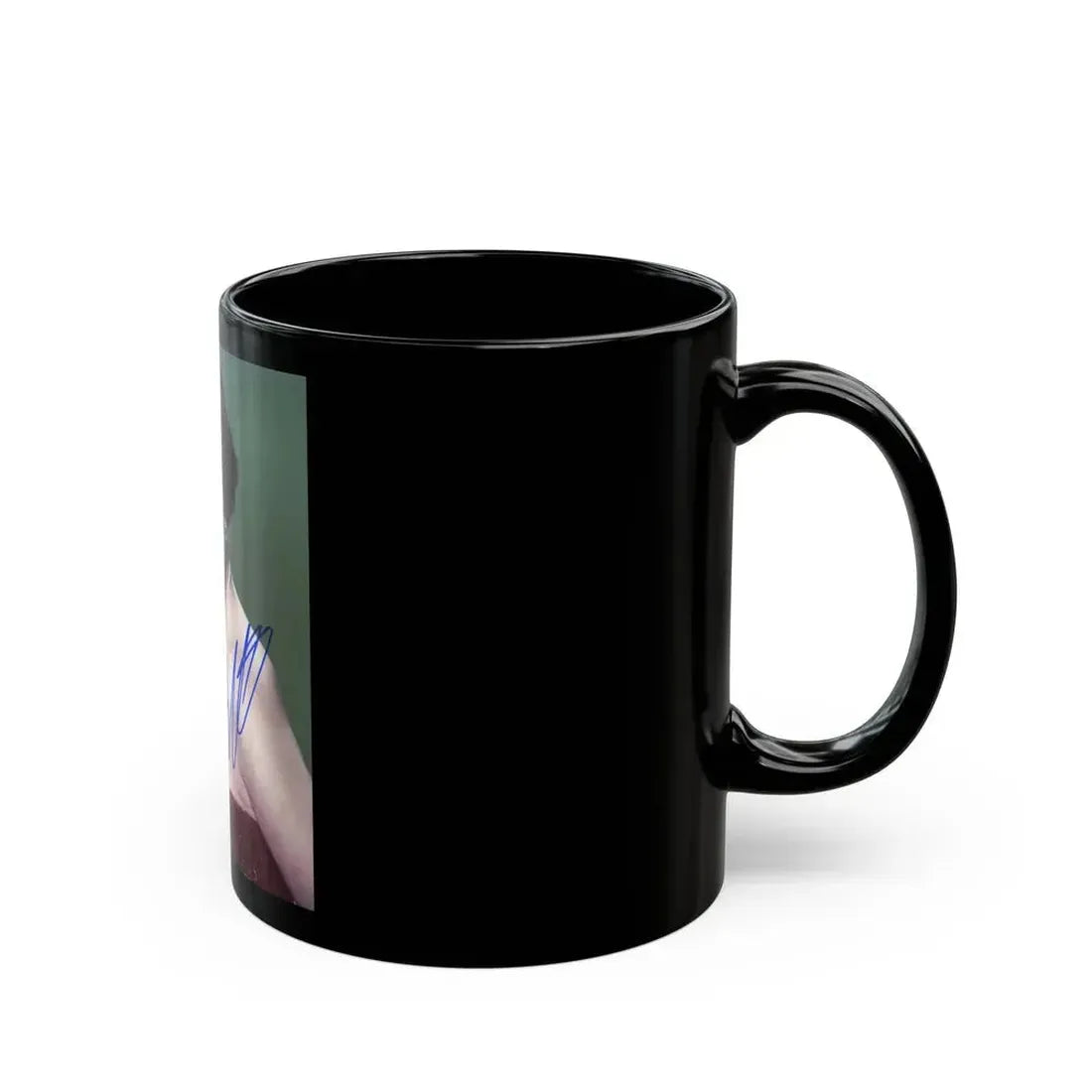 Joan Collins #354 (Vintage Female Icon) Black Coffee Mug - Go Mug Yourself