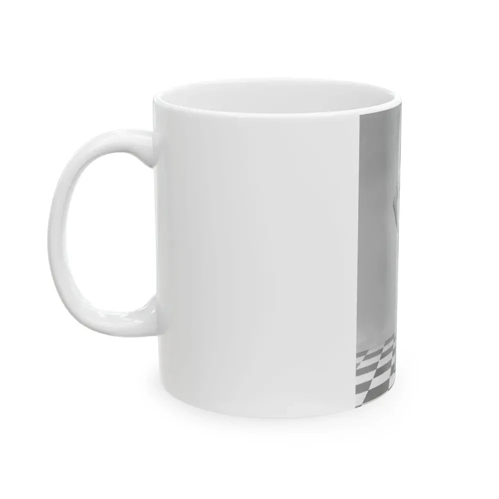 Joan Collins #36 1 (Vintage Female Icon) White Coffee Mug - Go Mug Yourself