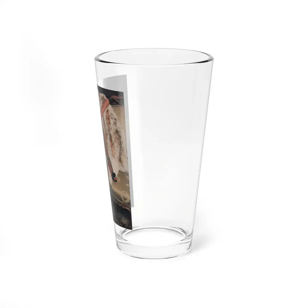 Joan Collins #387 - Dec. 1983 Playboy Photo (Vintage Female Icon) Pint Glass 16oz - Go Mug Yourself
