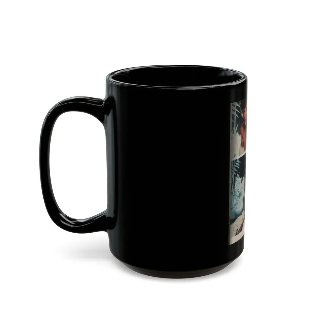 Joan Collins #388 - Dec. 1983 Playboy Photo (Vintage Female Icon) Black Coffee Mug - Go Mug Yourself