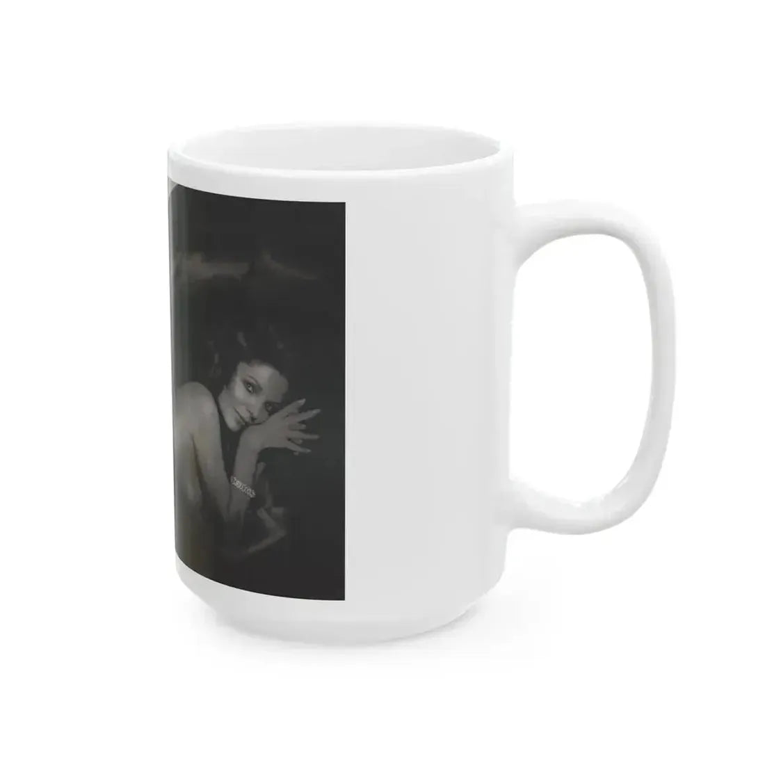 Joan Collins #391 - Dec. 1983 Playboy Photo (Vintage Female Icon) White Coffee Mug - Go Mug Yourself