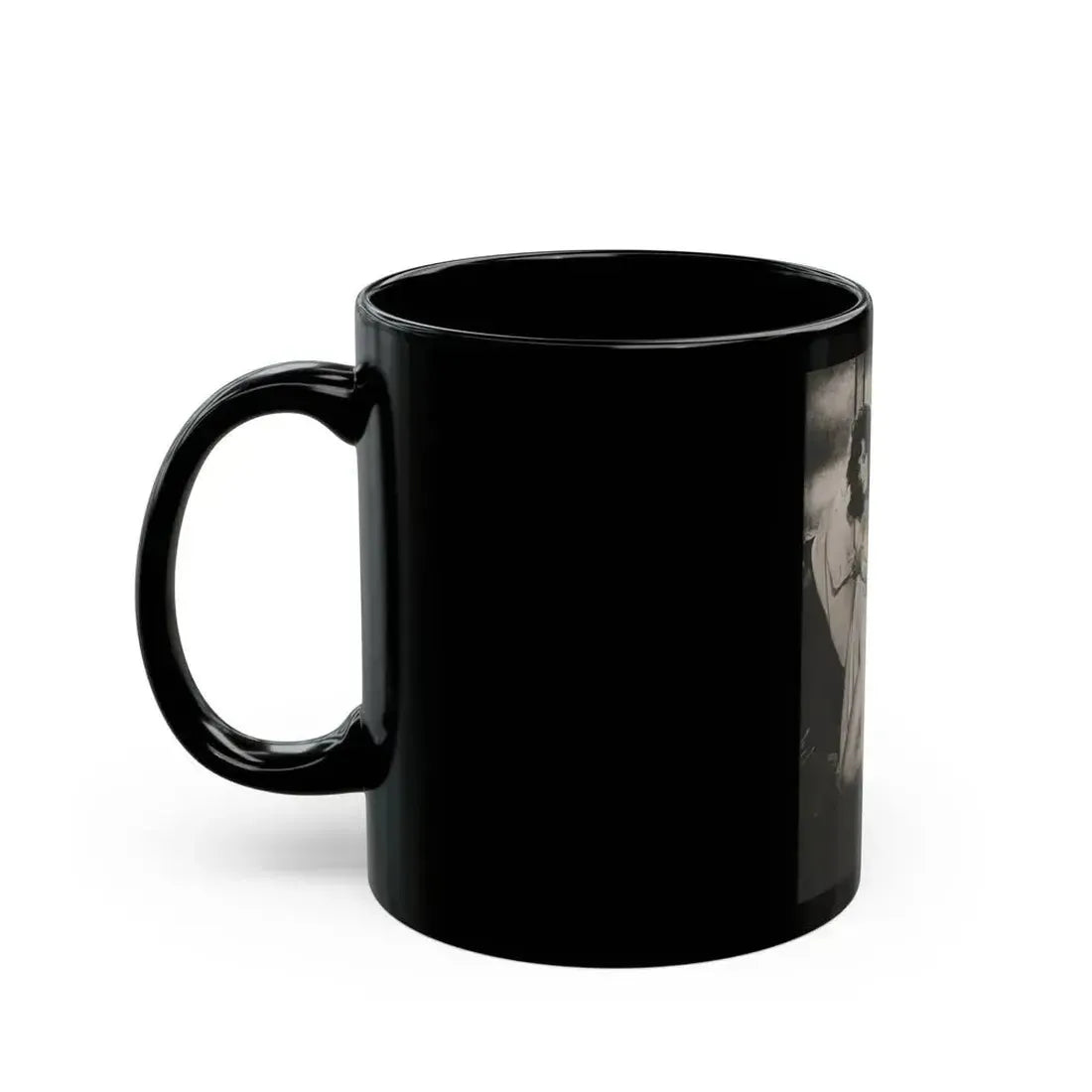 Joan Collins #392 - Dec. 1983 Playboy Photo (Vintage Female Icon) Black Coffee Mug - Go Mug Yourself