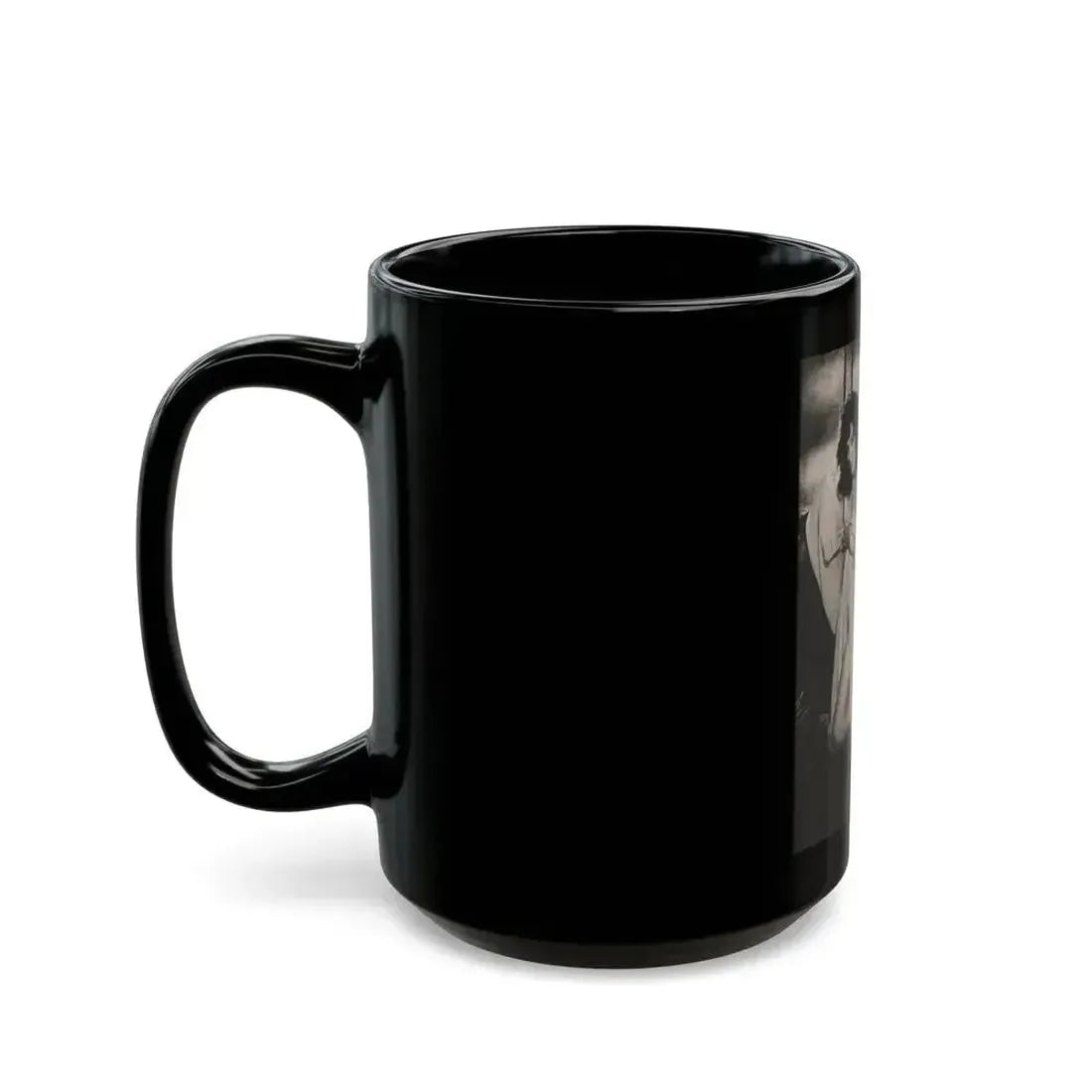 Joan Collins #392 - Dec. 1983 Playboy Photo (Vintage Female Icon) Black Coffee Mug - Go Mug Yourself