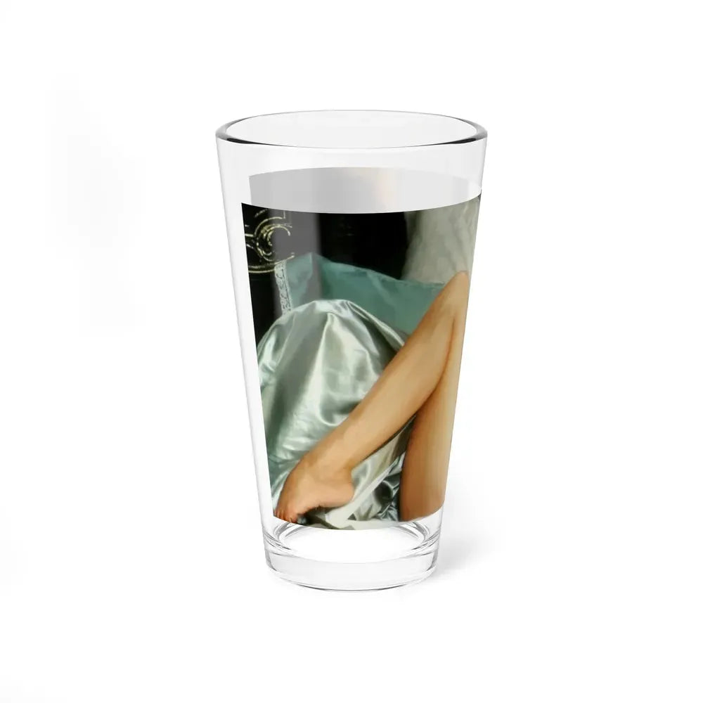 Joan Collins #393 - Dec. 1983 Playboy Photo (Vintage Female Icon) Pint Glass 16oz - Go Mug Yourself