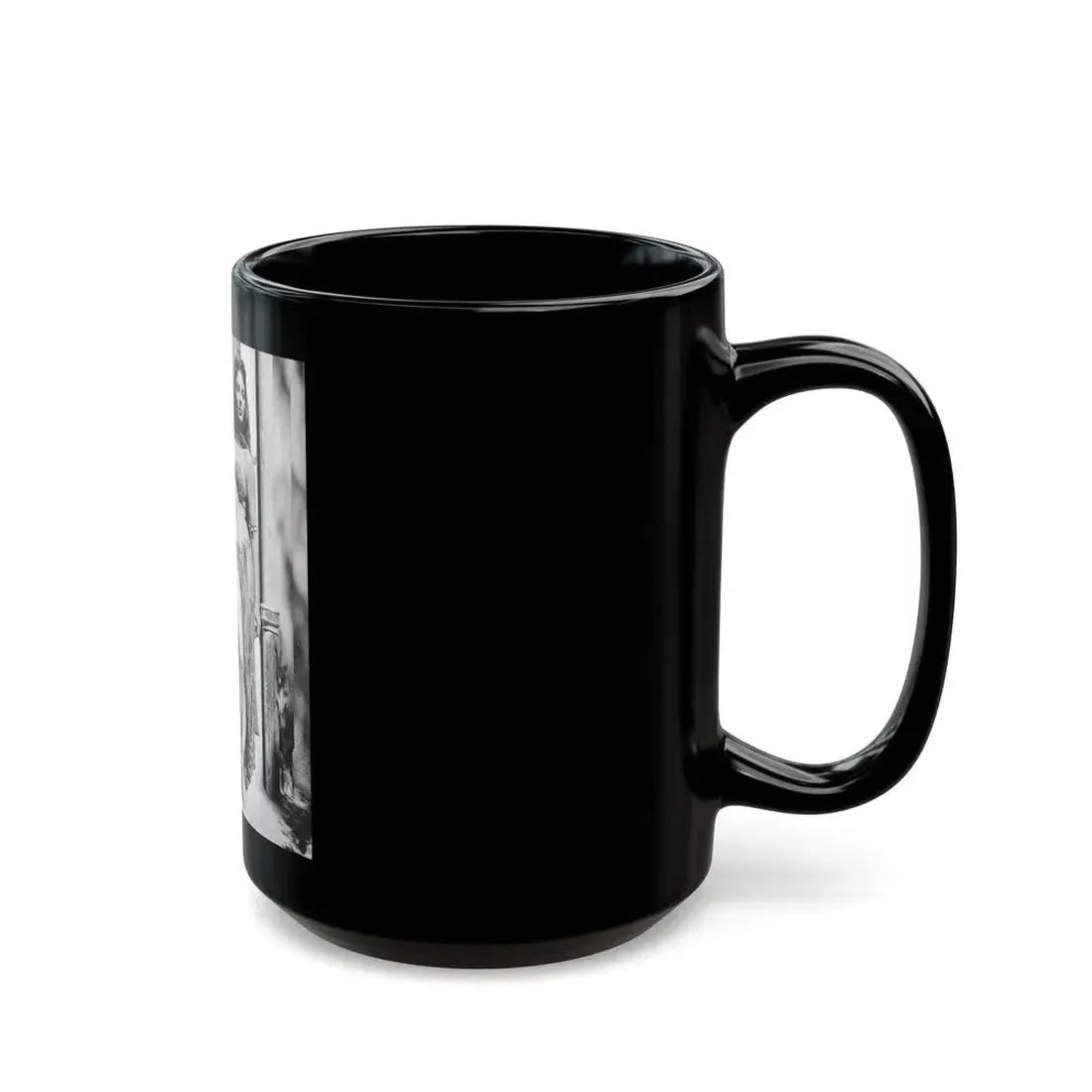 Joan Collins #399 (Vintage Female Icon) Black Coffee Mug - Go Mug Yourself