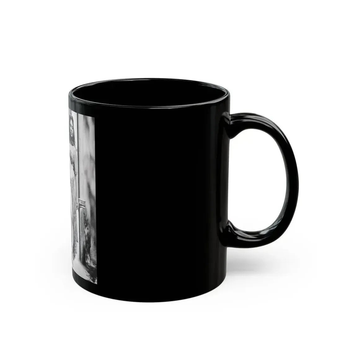 Joan Collins #399 (Vintage Female Icon) Black Coffee Mug - Go Mug Yourself