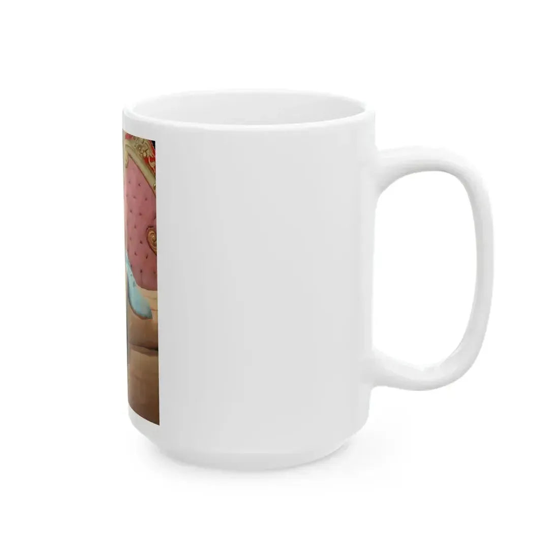 Joan Collins #401 (Vintage Female Icon) White Coffee Mug - Go Mug Yourself