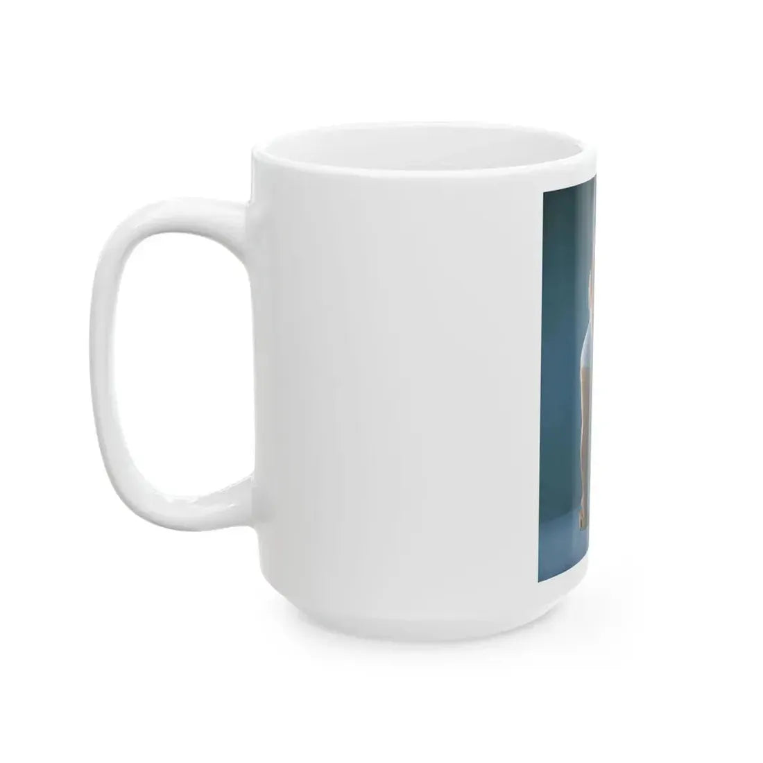 Joan Collins #409 (Vintage Female Icon) White Coffee Mug - Go Mug Yourself