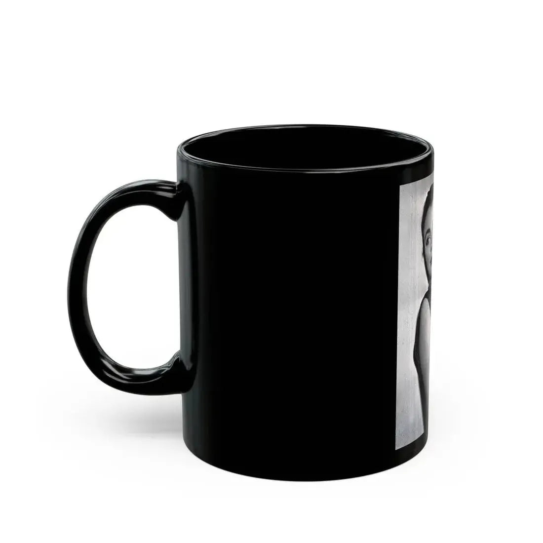 Joan Collins #416 (Vintage Female Icon) Black Coffee Mug - Go Mug Yourself