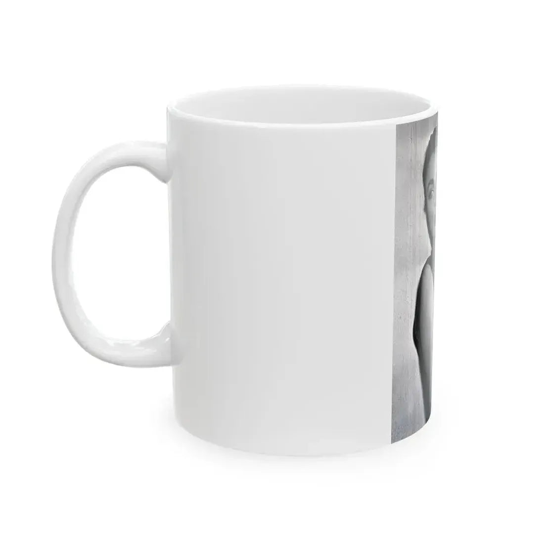 Joan Collins #416 (Vintage Female Icon) White Coffee Mug - Go Mug Yourself