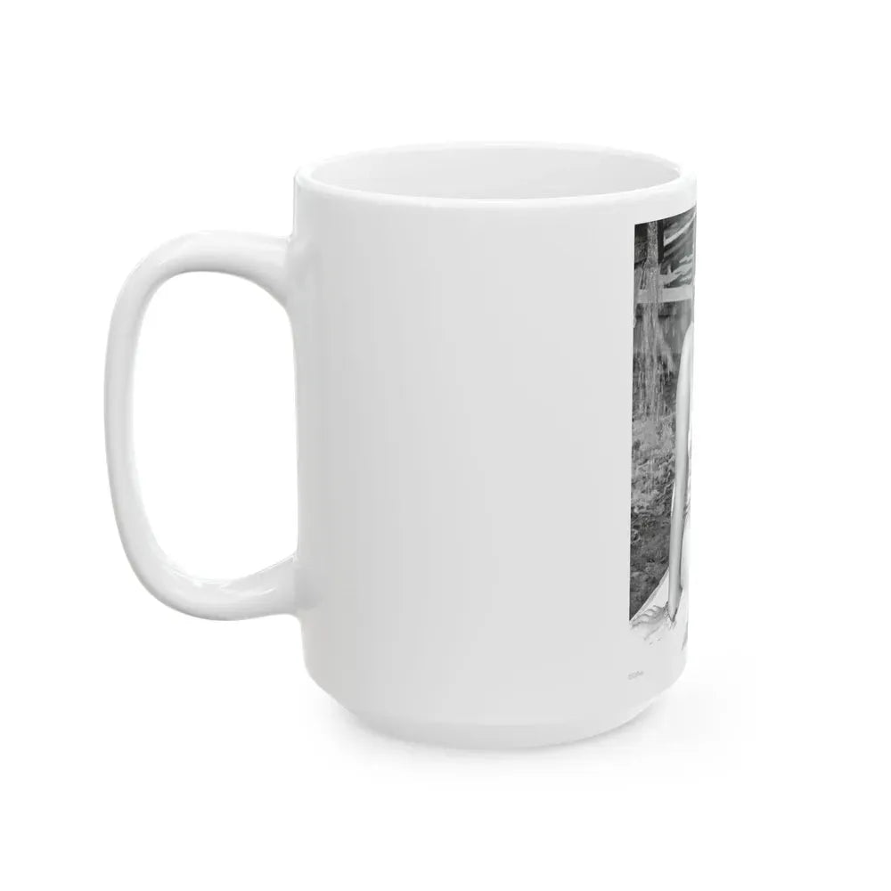 Joan Collins #420 (Vintage Female Icon) White Coffee Mug - Go Mug Yourself