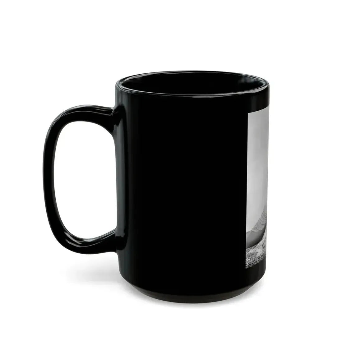 Joan Collins #424 (Vintage Female Icon) Black Coffee Mug - Go Mug Yourself