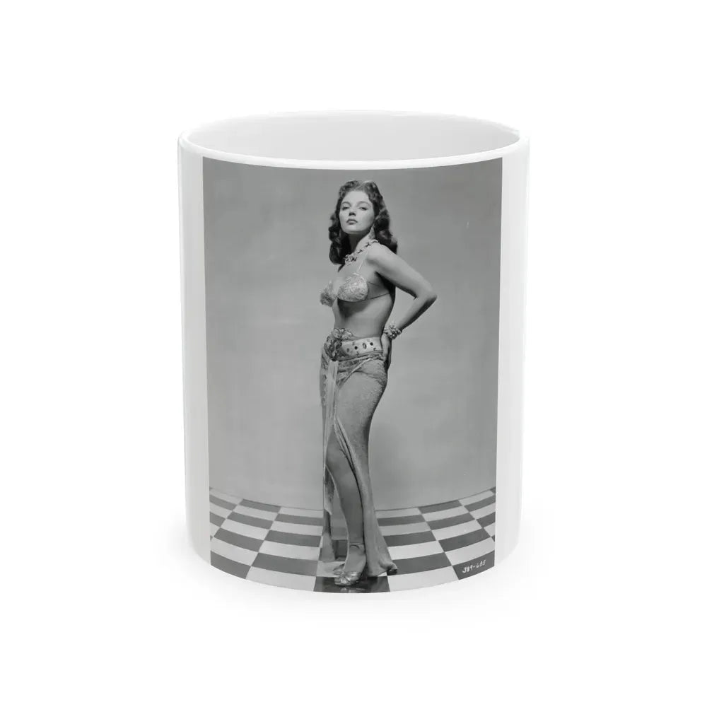 Joan Collins #427 (Vintage Female Icon) White Coffee Mug 11oz - Go Mug Yourself