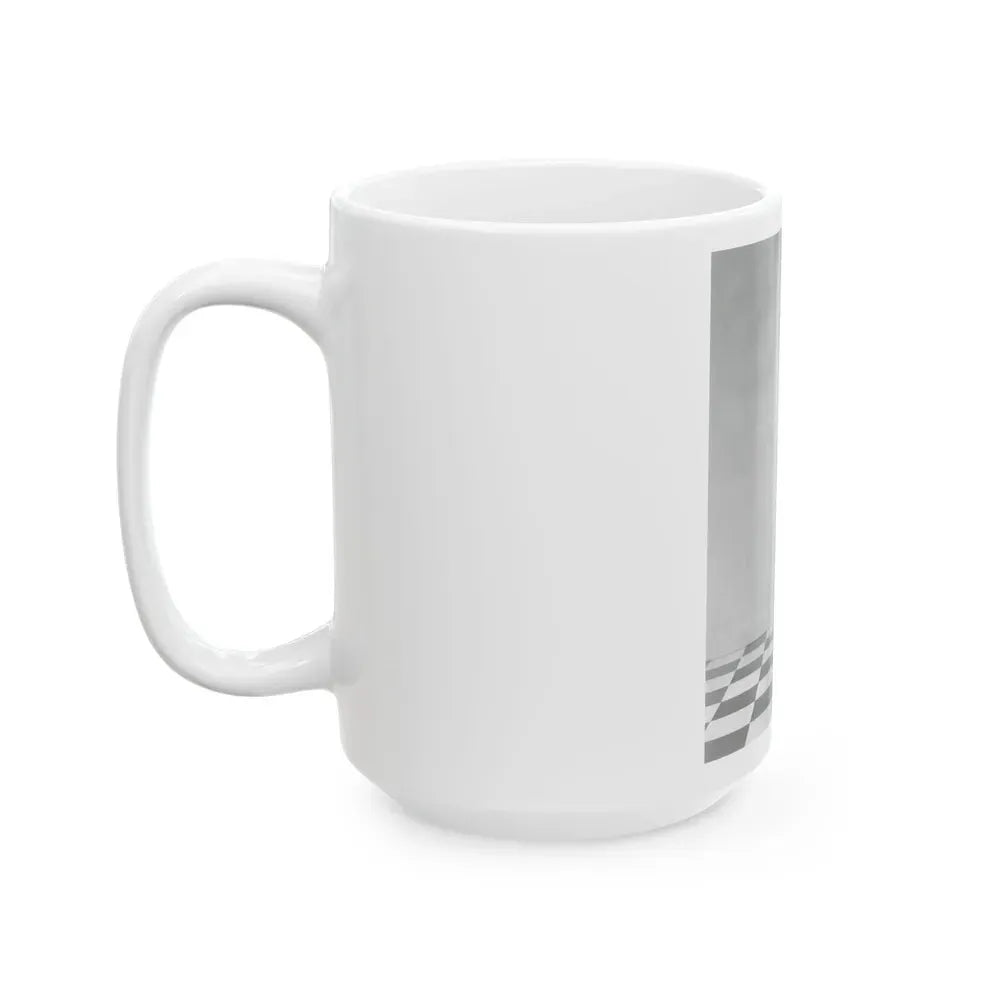 Joan Collins #427 (Vintage Female Icon) White Coffee Mug - Go Mug Yourself