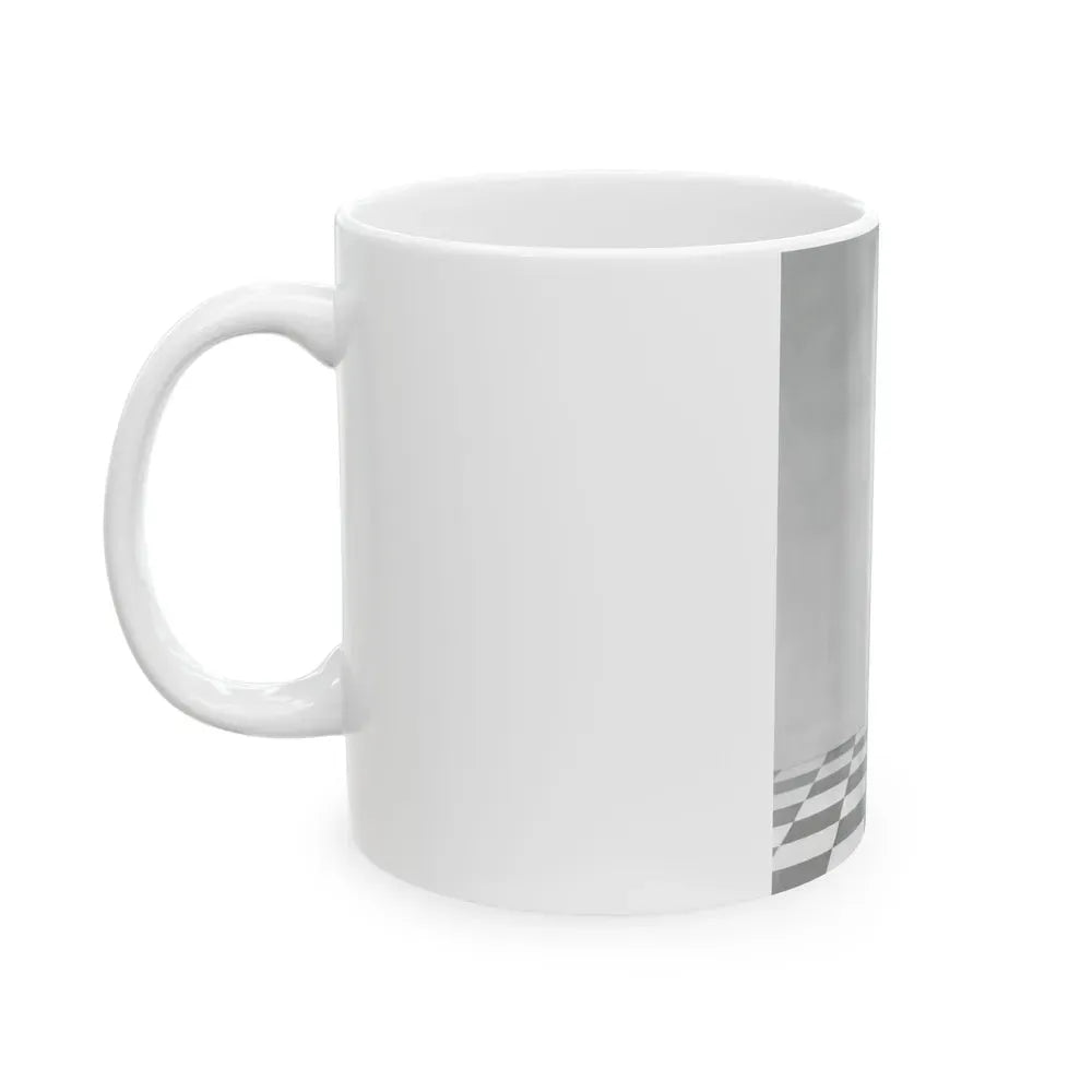 Joan Collins #427 (Vintage Female Icon) White Coffee Mug - Go Mug Yourself