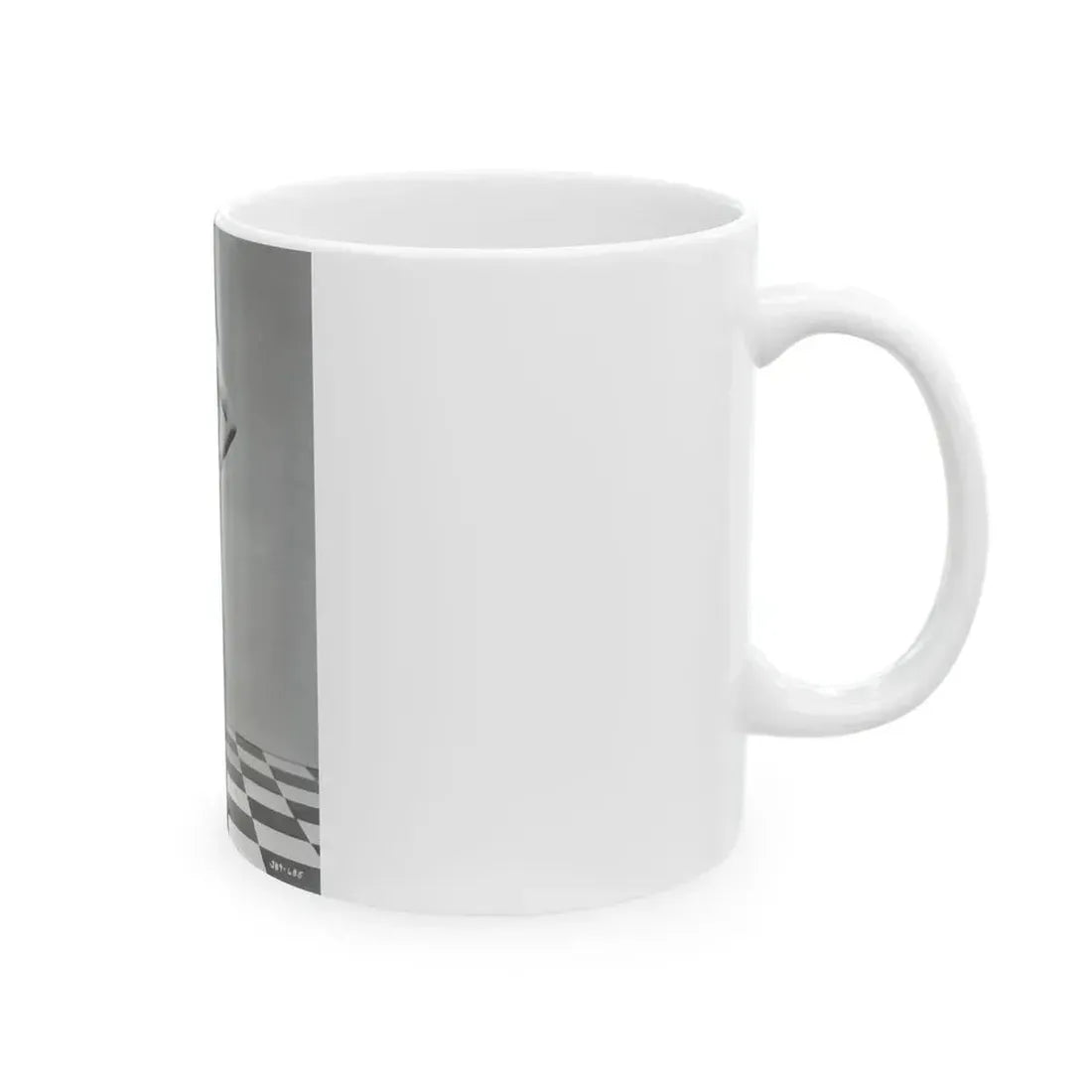 Joan Collins #427 (Vintage Female Icon) White Coffee Mug - Go Mug Yourself