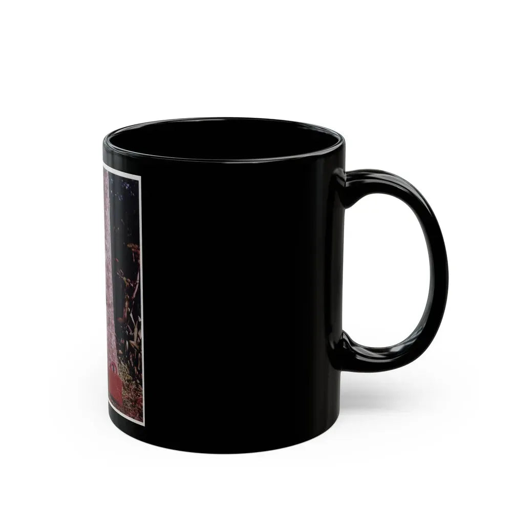 Joan Collins #428 (Vintage Female Icon) Black Coffee Mug - Go Mug Yourself