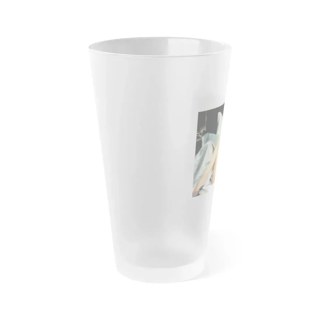 Joan Collins #429 (Vintage Female Icon) Frosted Pint Glass 16oz - Go Mug Yourself