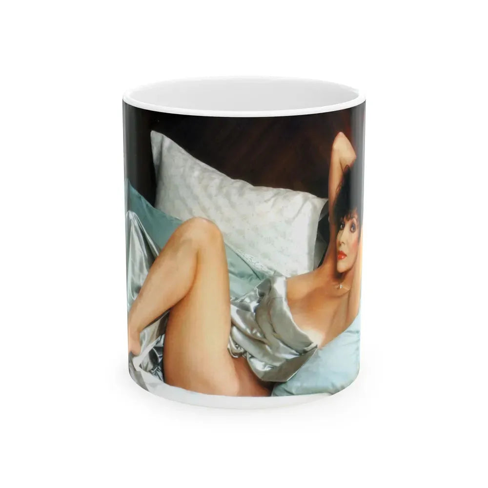 Joan Collins #429 (Vintage Female Icon) White Coffee Mug 11oz - Go Mug Yourself