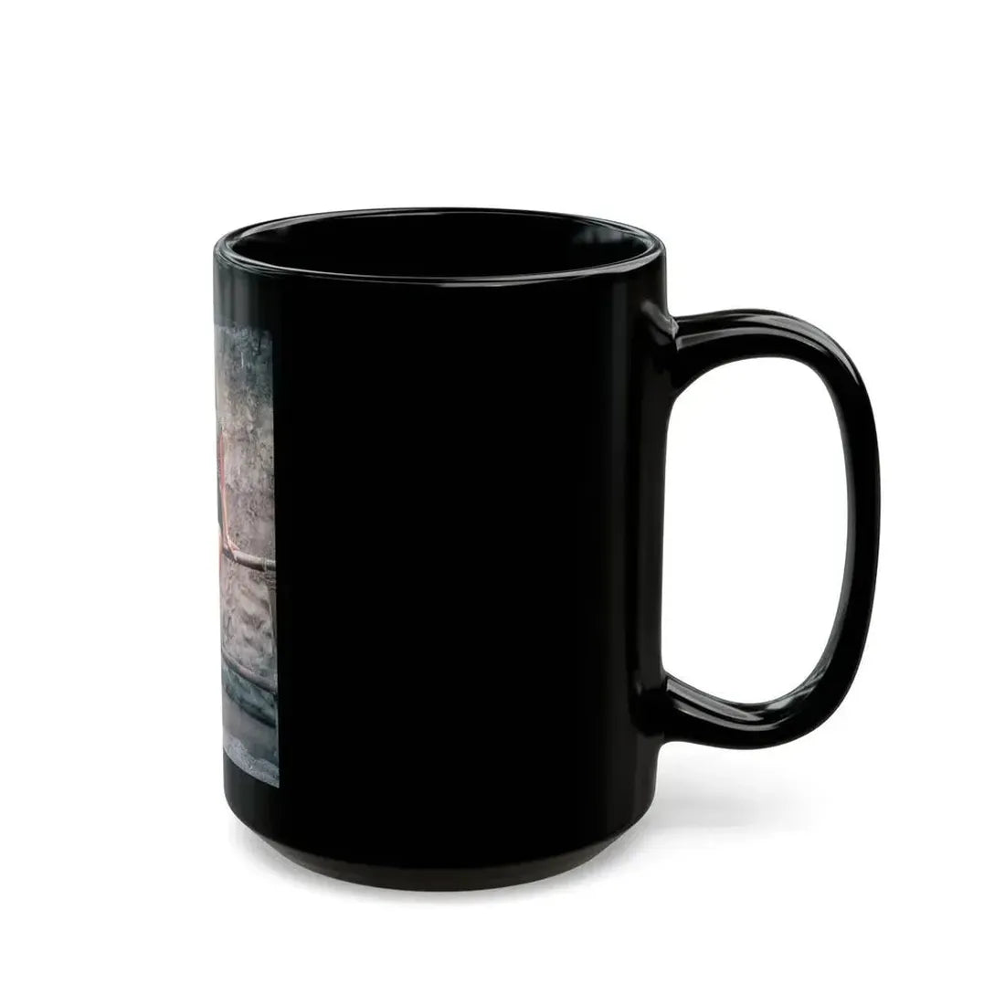 Joan Collins #431 (Vintage Female Icon) Black Coffee Mug - Go Mug Yourself