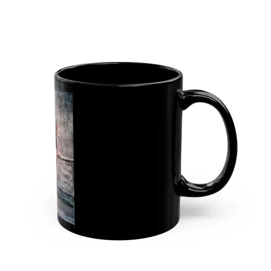 Joan Collins #431 (Vintage Female Icon) Black Coffee Mug - Go Mug Yourself
