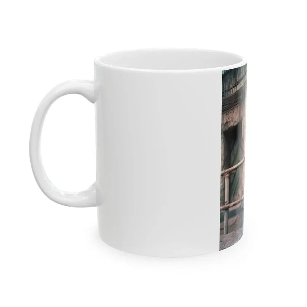 Joan Collins #431 (Vintage Female Icon) White Coffee Mug - Go Mug Yourself