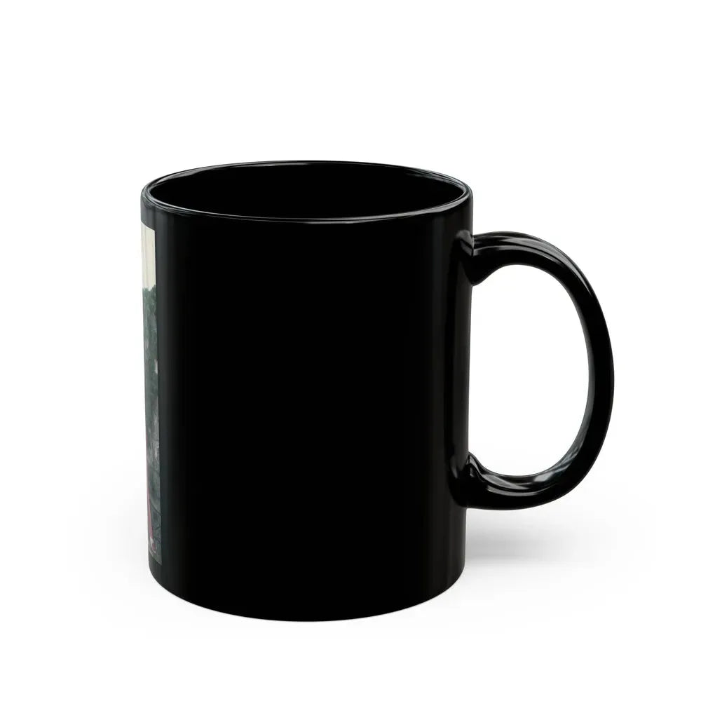 Joan Collins #432 (Vintage Female Icon) Black Coffee Mug - Go Mug Yourself