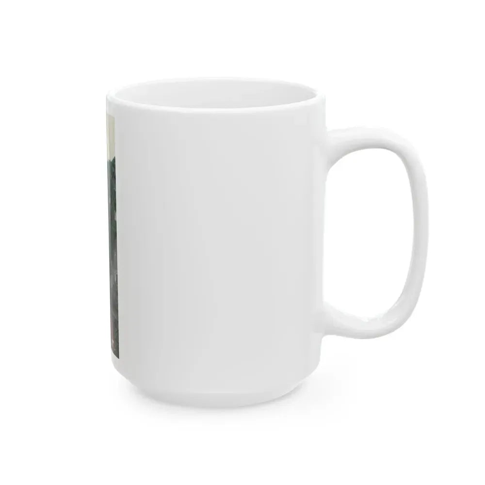 Joan Collins #432 (Vintage Female Icon) White Coffee Mug - Go Mug Yourself