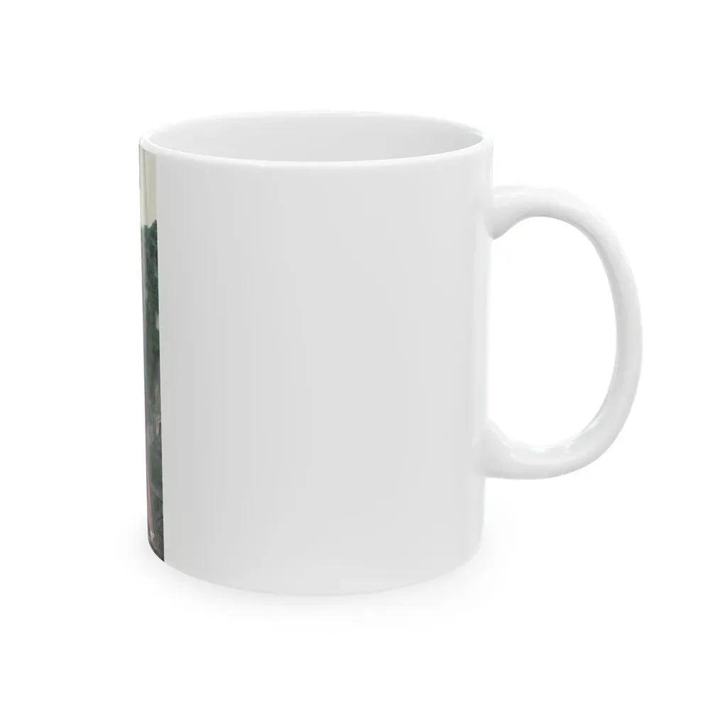 Joan Collins #432 (Vintage Female Icon) White Coffee Mug - Go Mug Yourself