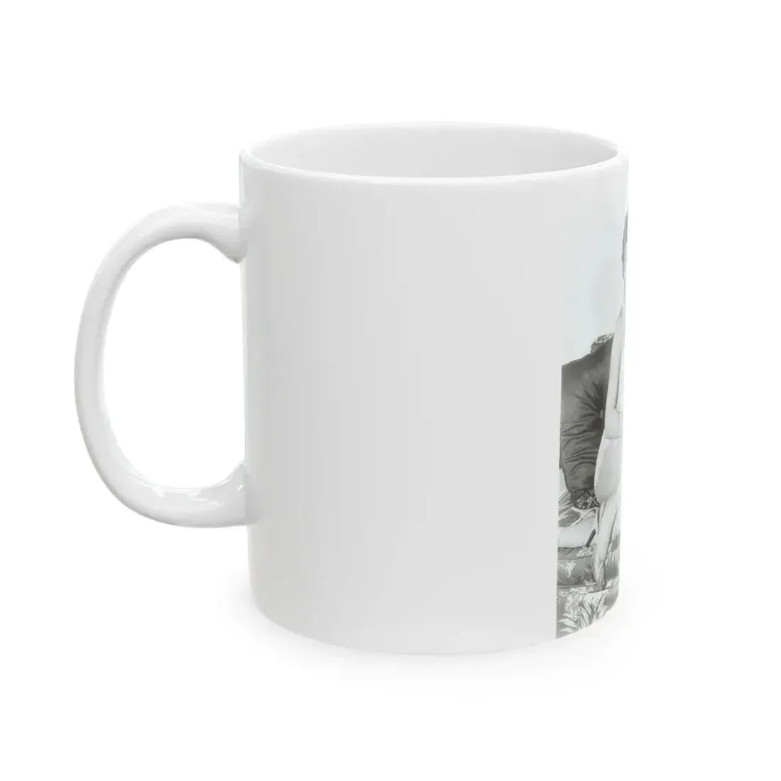Joan Collins #434 (Vintage Female Icon) White Coffee Mug - Go Mug Yourself