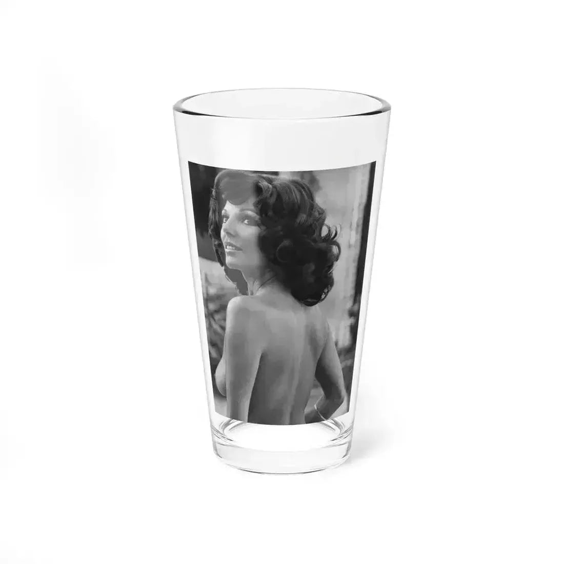 Joan Collins #435 - Topless (Vintage Female Icon) Pint Glass 16oz 16oz - Go Mug Yourself