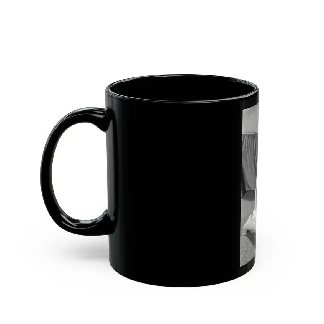 Joan Collins #439 (Vintage Female Icon) Black Coffee Mug - Go Mug Yourself