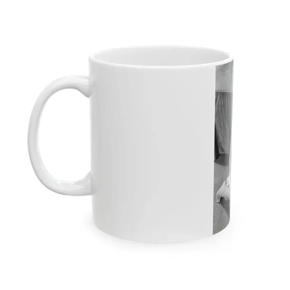 Joan Collins #439 (Vintage Female Icon) White Coffee Mug - Go Mug Yourself