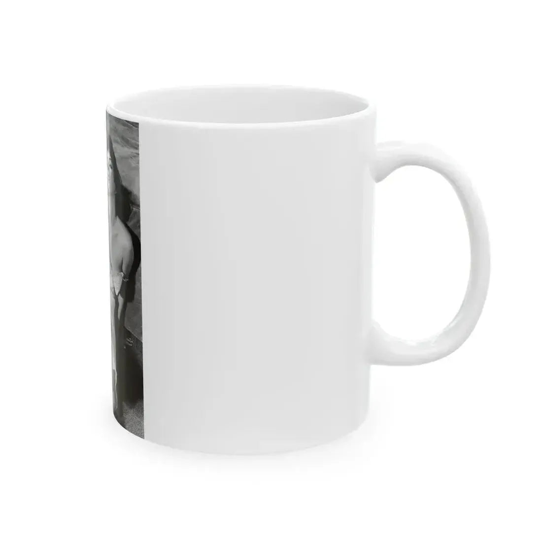 Joan Collins #439 (Vintage Female Icon) White Coffee Mug - Go Mug Yourself