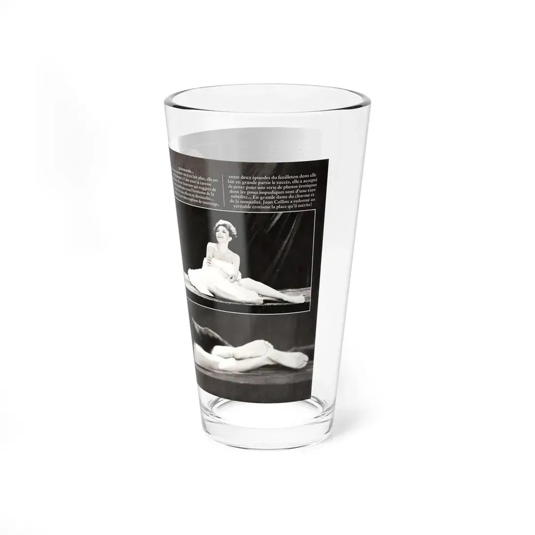 Joan Collins #447 (Vintage Female Icon) Pint Glass 16oz - Go Mug Yourself