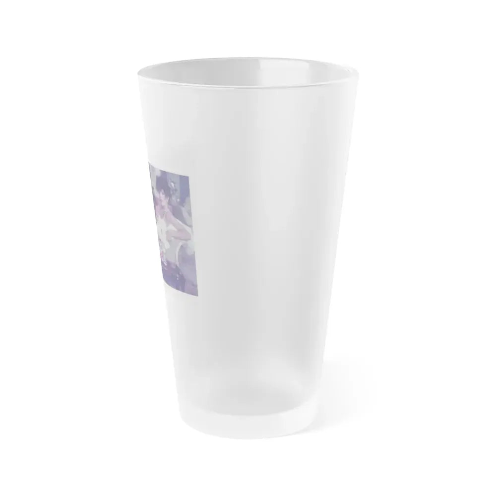 Joan Collins #450 (Vintage Female Icon) Frosted Pint Glass 16oz - Go Mug Yourself