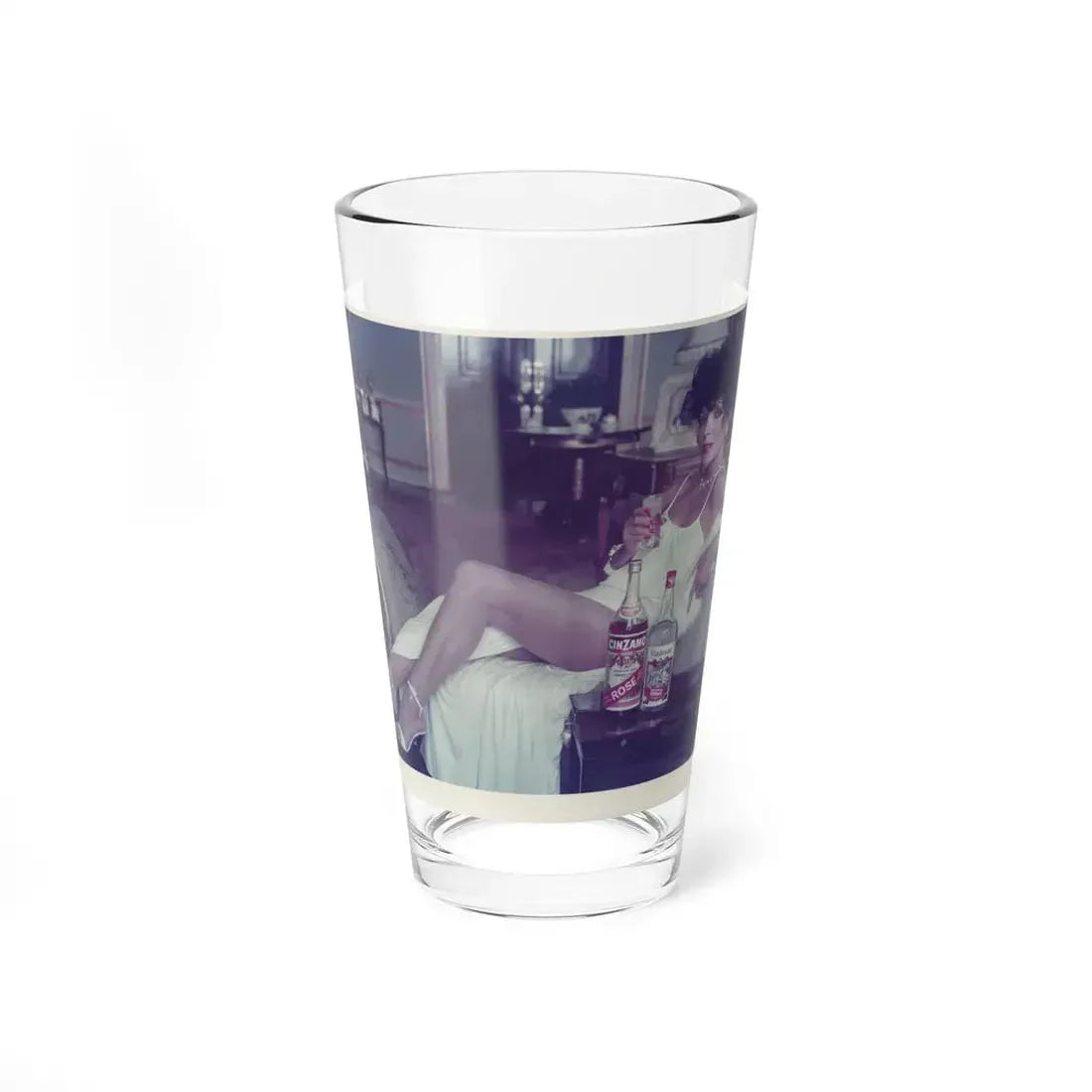 Joan Collins #450 (Vintage Female Icon) Pint Glass 16oz 16oz - Go Mug Yourself