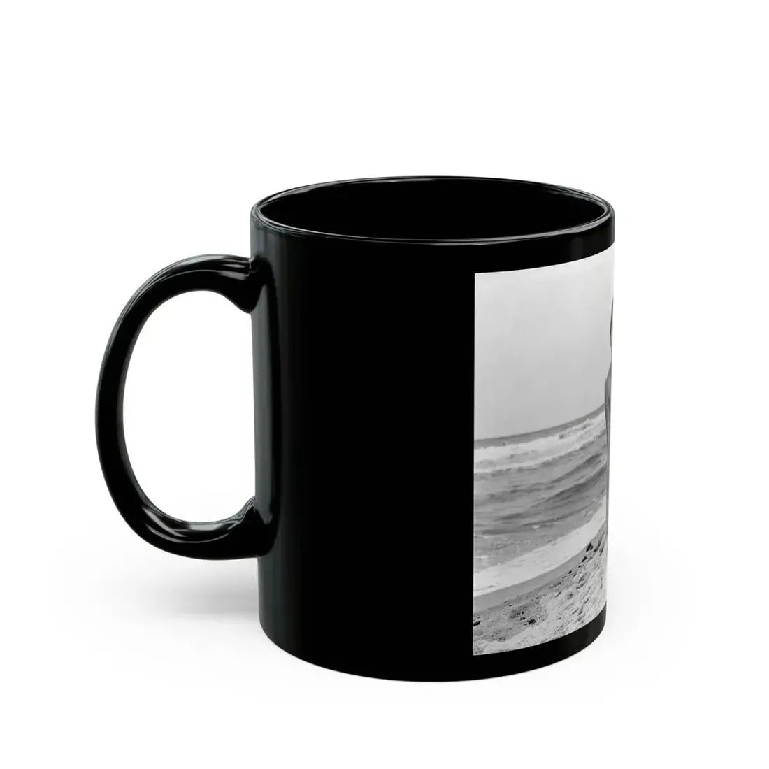 Joan Collins #452 (Vintage Female Icon) Black Coffee Mug - Go Mug Yourself