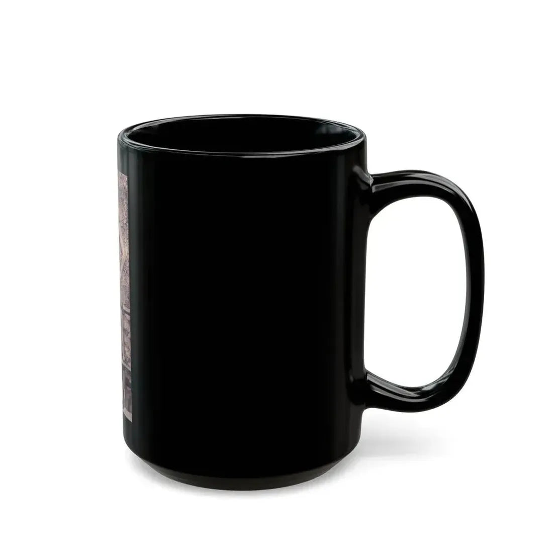Joan Collins #455 (Vintage Female Icon) Black Coffee Mug - Go Mug Yourself