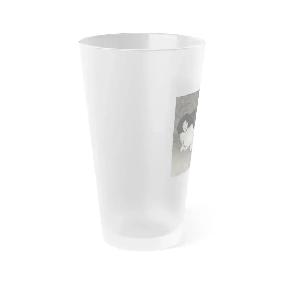 Joan Collins #459 (Vintage Female Icon) Frosted Pint Glass 16oz - Go Mug Yourself