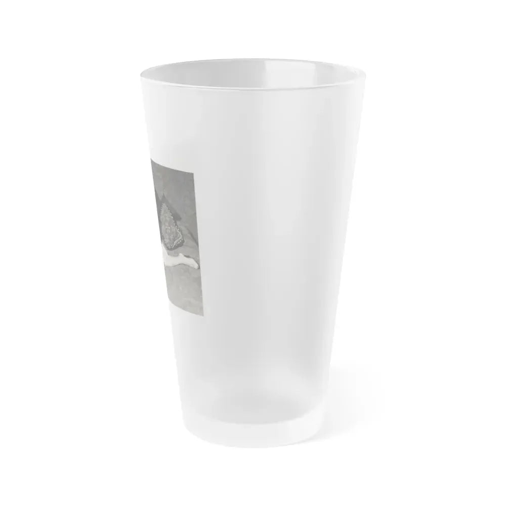 Joan Collins #459 (Vintage Female Icon) Frosted Pint Glass 16oz - Go Mug Yourself