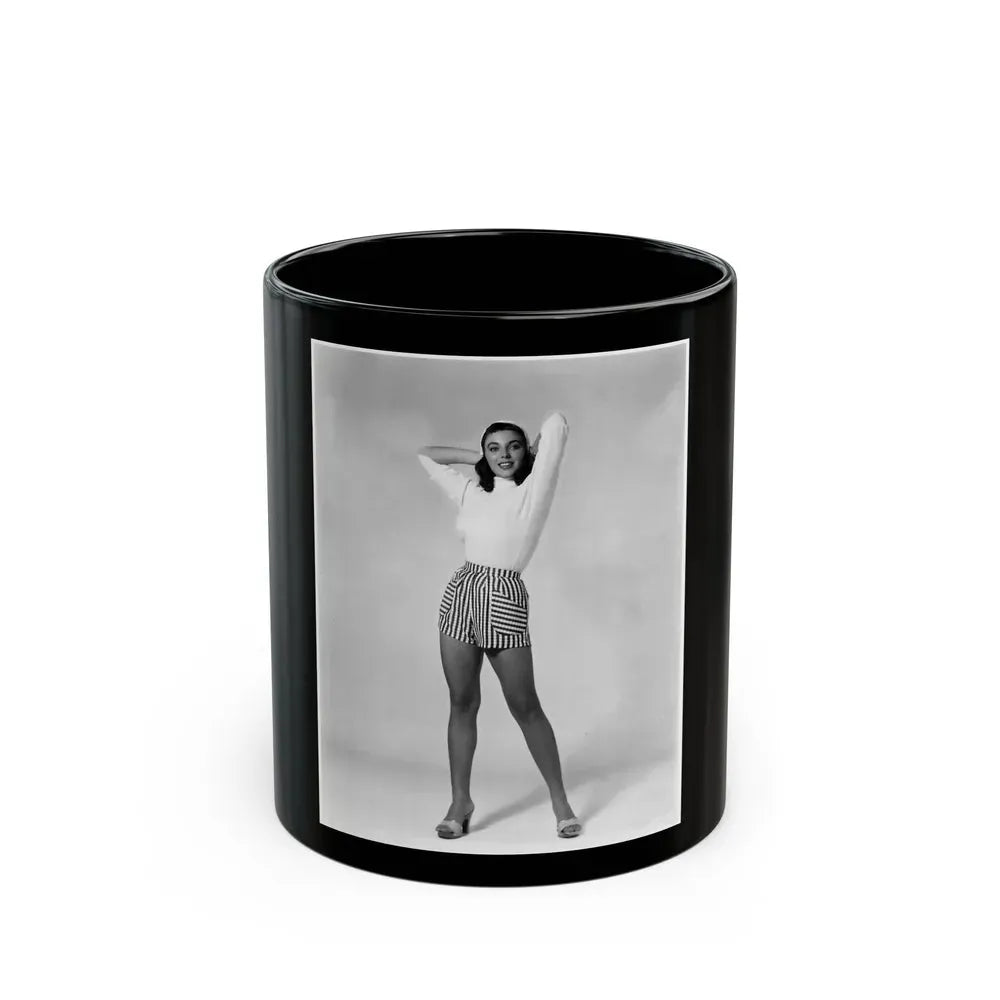Joan Collins #460 (Vintage Female Icon) Black Coffee Mug 11oz - Go Mug Yourself